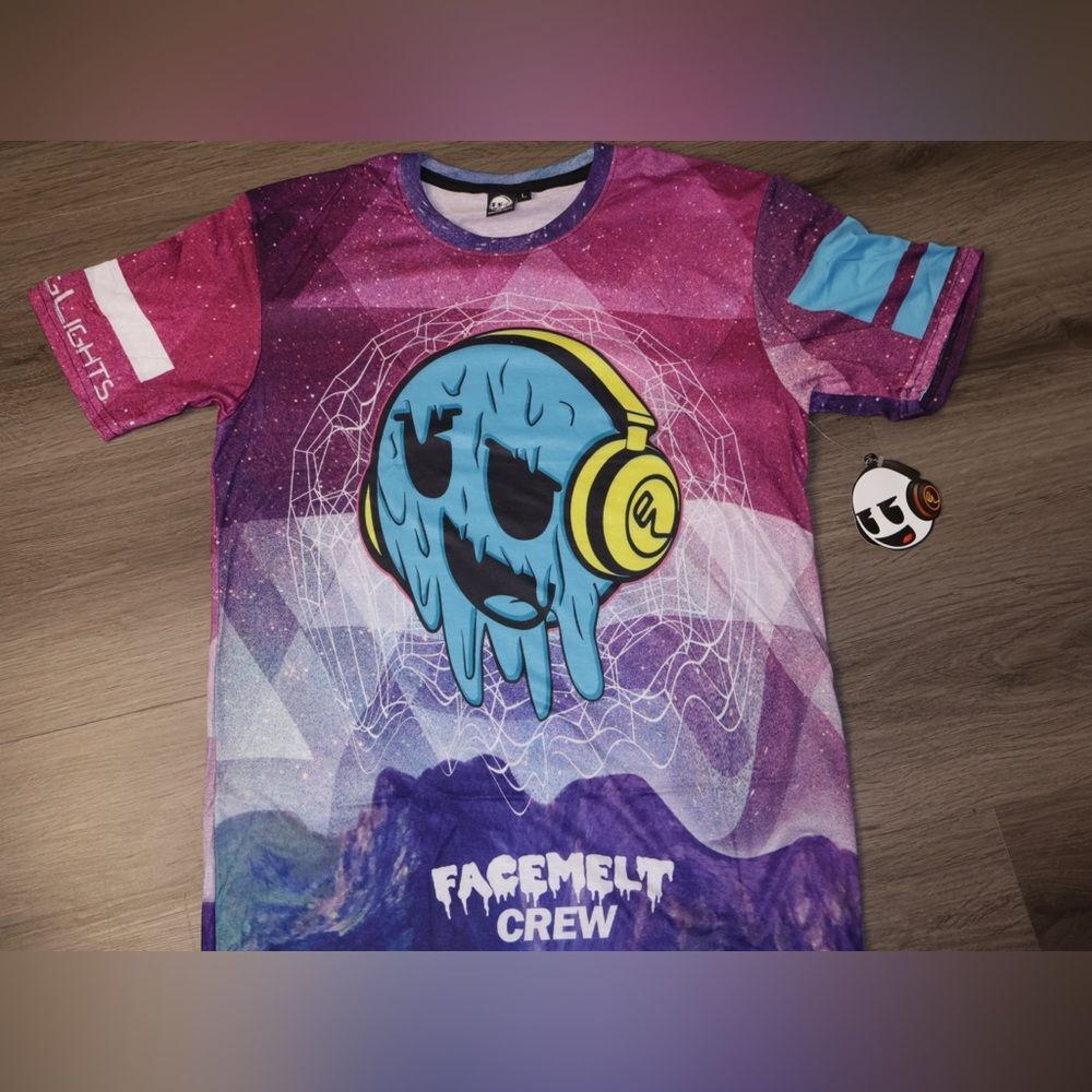 Emazinglights face melt size L men’s shirt